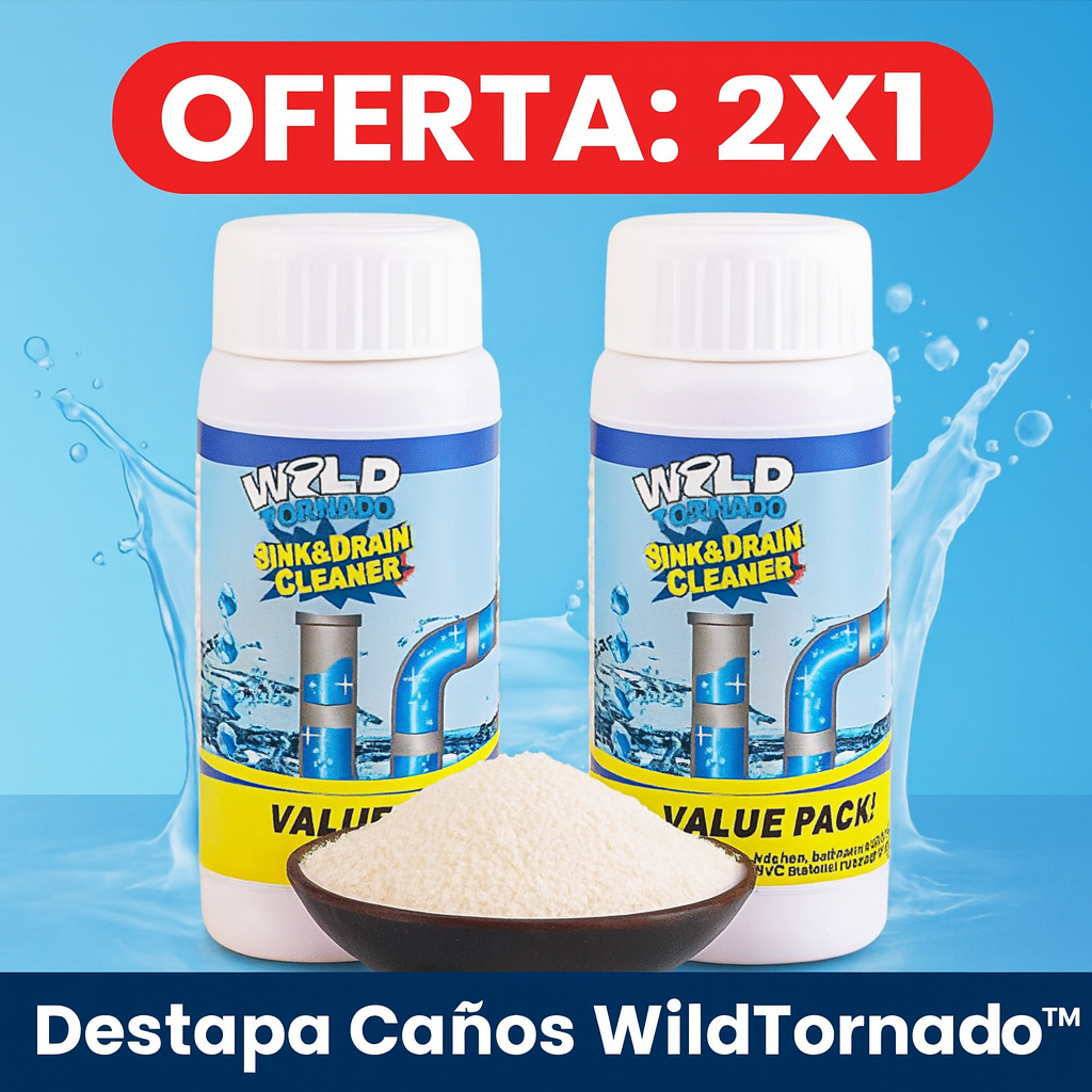2X1 Destapa Caños WildTornado™