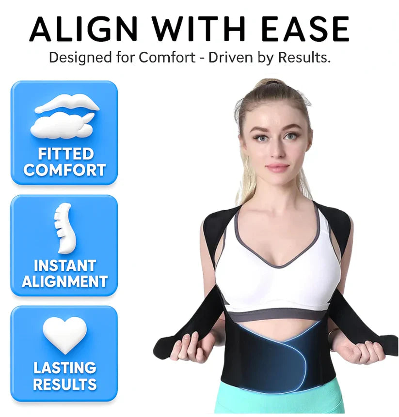 Corrector de Postura Ajustable Posture Pro™