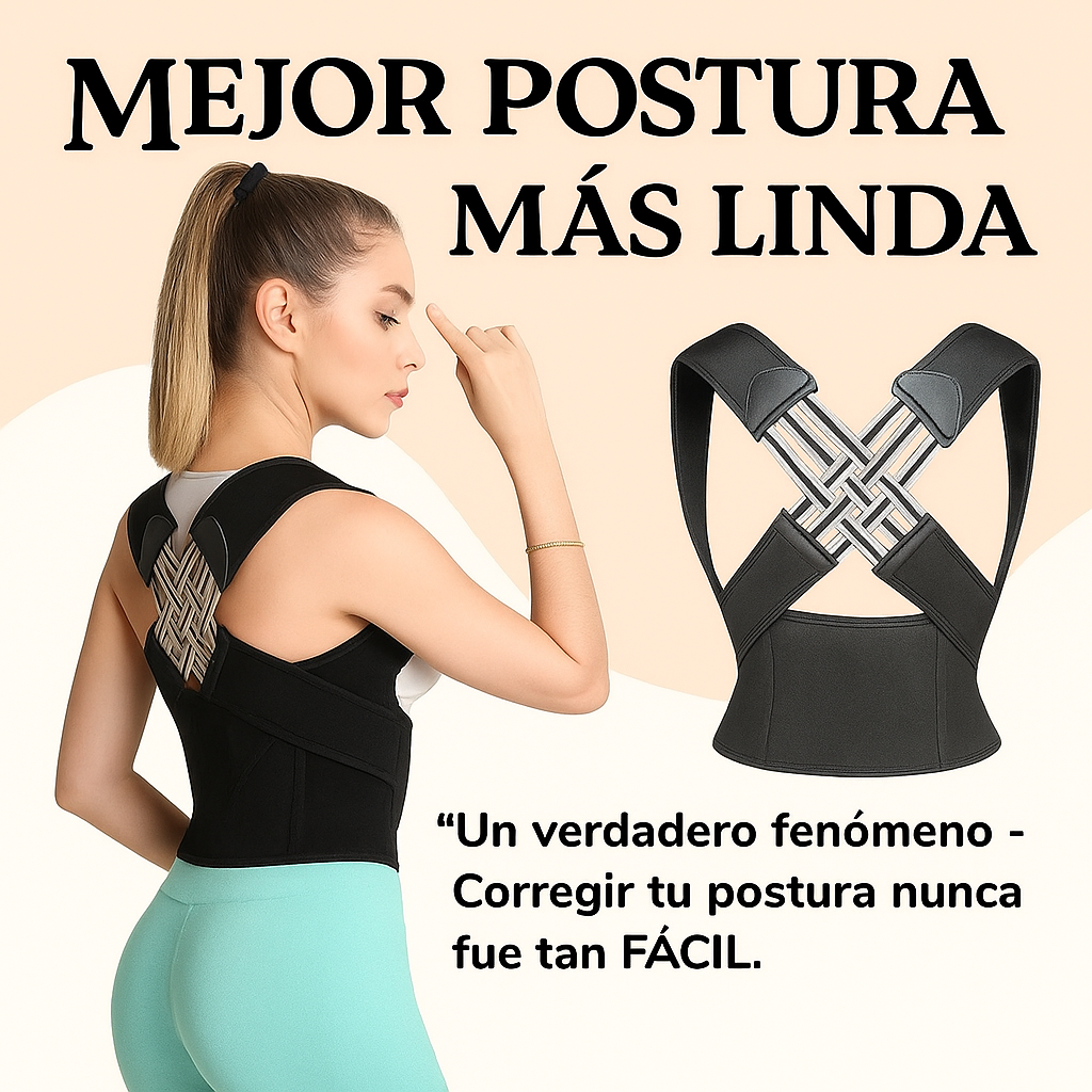 Corrector de Postura Ajustable Posture Pro™