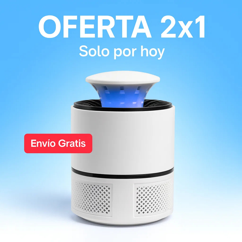 Eliminá mosquitos en minutos — Lámpara UV Anti-Mosquitos USB (OFERTA 2x1 HOY)