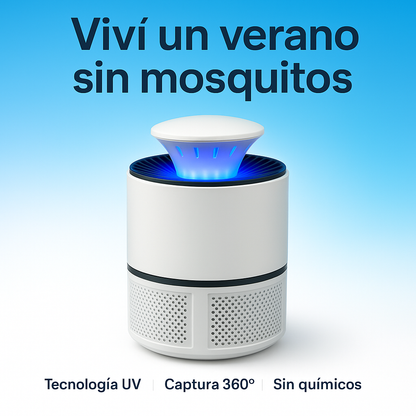 Eliminá mosquitos en minutos — Lámpara UV Anti-Mosquitos USB (OFERTA 2x1 HOY)
