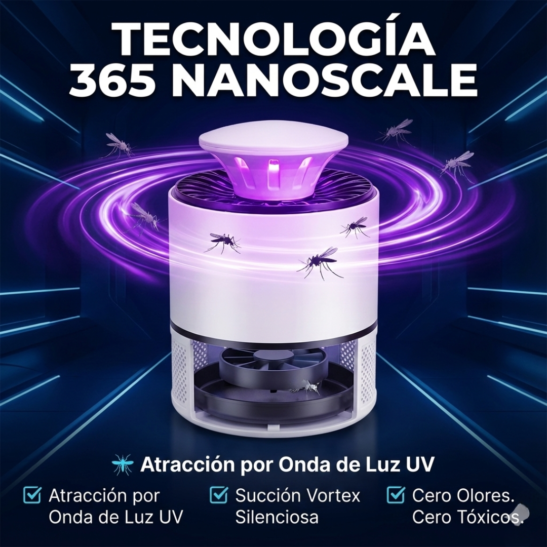 Eliminá mosquitos en minutos — Lámpara UV Anti-Mosquitos USB (OFERTA 2x1 HOY)